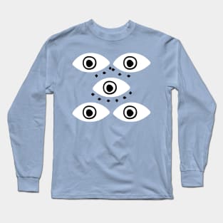 Evil Eye Amulet Long Sleeve T-Shirt